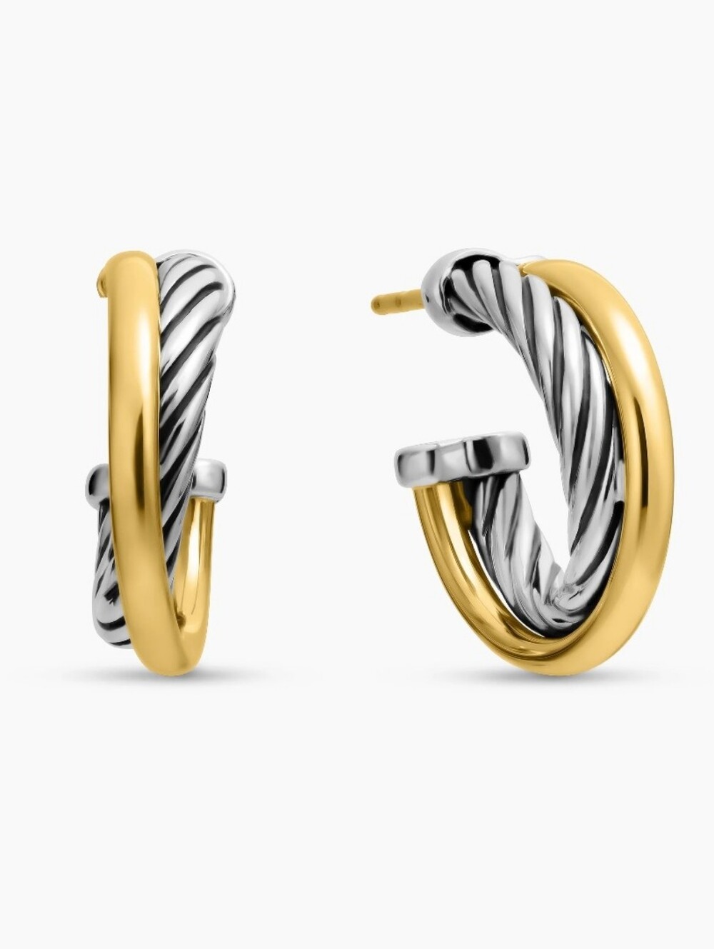 NEW David Yurman Small Crossover Earrings